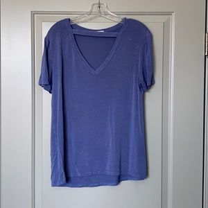 Socialite V-Neck Choker Tee